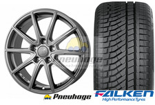 Winterräder VW Tiguan II 5N 18" Zoll Brock Falken Winterreifen Räder NEU ABE✅