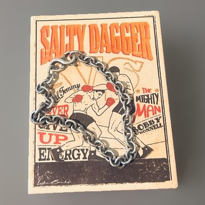 Salty Dagger Sterling Silver Junto E Misturado Bracelet 
