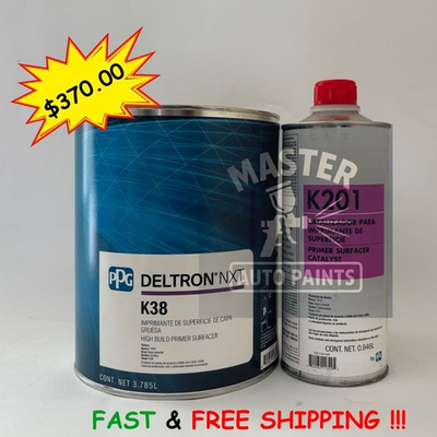 #ad PPG Deltron K38 1 Gallon Primer K201 1 Quart Catalyst FREE SHIPPING $370.00