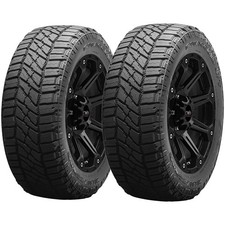 Qty 2 35x12.50r17lt Milestar Patagonia Xt 125q Load E Black Wall Tires