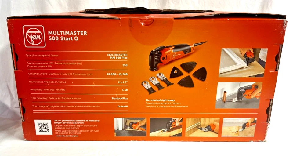 Fein Multimaster 500 Start Q Oscillating Multi-Tool (New In Retail Box) - Image 2 of 2