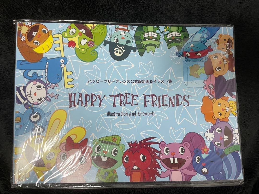Used Happy Tree Friends Official Setting Artworks Illustration Art