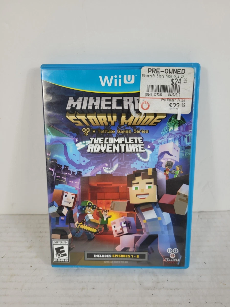 Nintendo Wii U 2016 Minecraft: Story Mode Video Games for sale | eBay