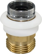 Portable Dishwasher Hose Adapter Brass 15/16 in or 55/64 in x 3/4 in for ght