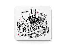 Inspire Like a Nurse  Funny Sign for Home or Office
