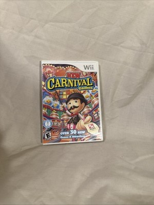 Carnival Games (Nintendo Wii, 2007)  NEW Factory Sealed   Party Game  Family Fun