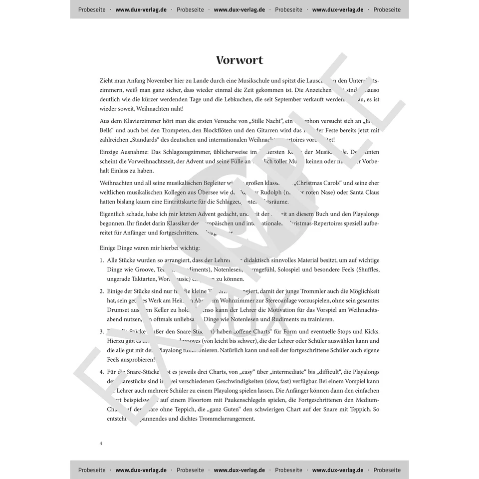 The Christmas Drum Book Eisenhauer, Schlagzeug - Bild 2 von 4