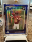 2024 Panini Donruss Optic Rated Rookie Jayden Daniels #248 Blue Hyper Prizm (RC)