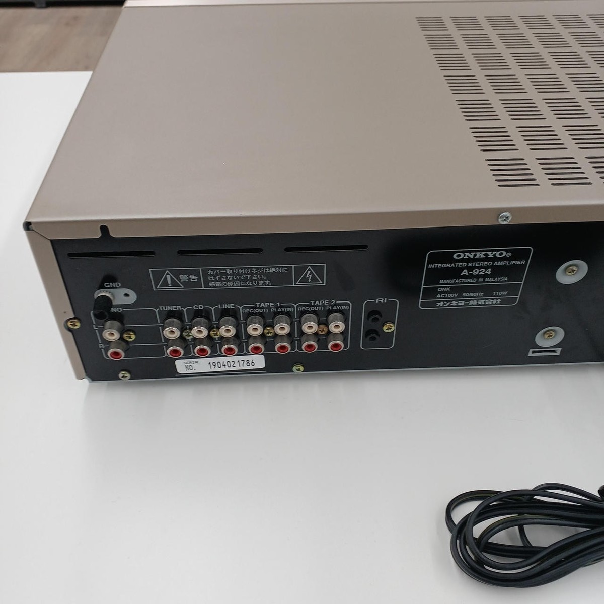 アンプ ONKYO A-924 ONKYO A-924 integrated amplifier | eBay