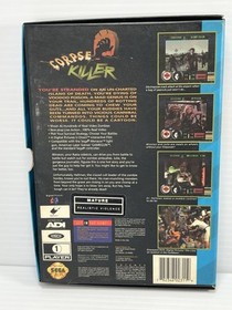 Corpse Killer (Sega CD, 1994) Complete CIB Reg Card Game Manual Disc Sleeve Box