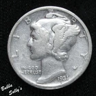 1931-P Mercury Dime — photo from another recent sale