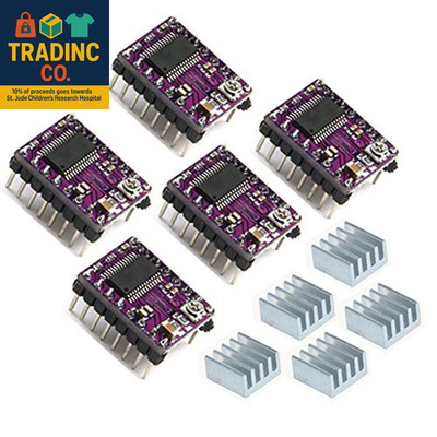 5Pcs DRV8825 Stepper Motor Driver Module for 3D Printer Reprap 4 RAMPS1.4 Stepst