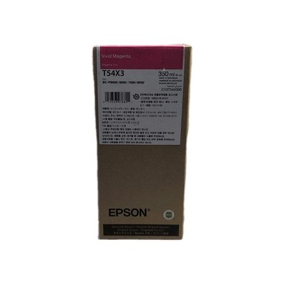 Genuine Epson Vivid Magenta Ink Cartridge T54X3 Exp: 04/08/2026