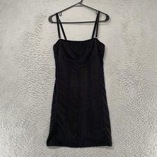 Urban Outfitters Babydoll Dress Womens Medium Mesh Bodycon Slip Corset Mini