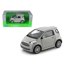 Welly 24028S Aston Martin Cygnet Silver 1/24 Scale Diecast Model Car, L-5.5 x...