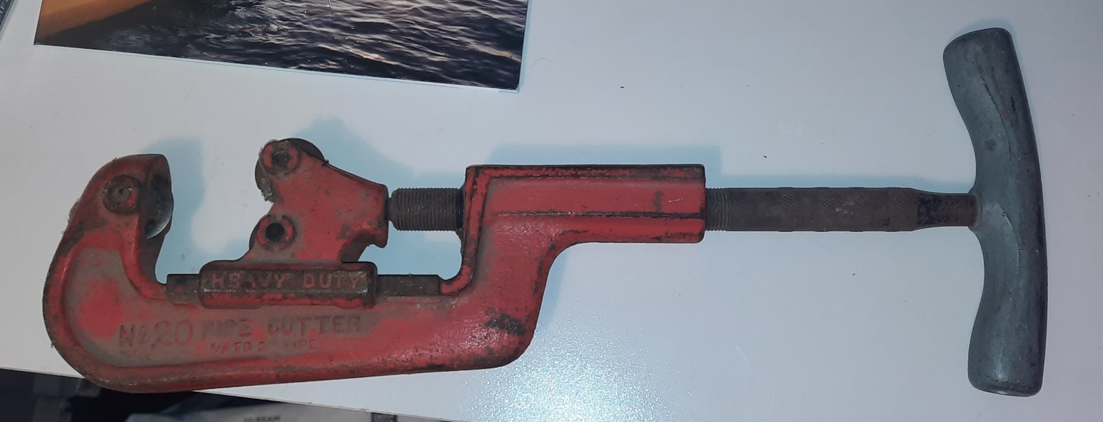 Toledo Tools No. 20 HD Pipe Cutter. 1/8 To 2 Inch Pipe.