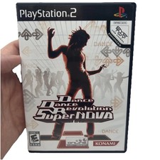 Dance Dance Revolution Supernova PS2 Playstation 2 Game Black Label Complete CIB