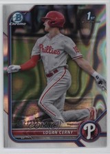 2022 Bowman Chrome Prospects Lava Refractor 192/399 Logan Cerny #BCP-120 02l6