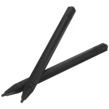 2 Pcs Graphic Tablets Pen Digital Stylus Universal LCD Tablets Pen Black