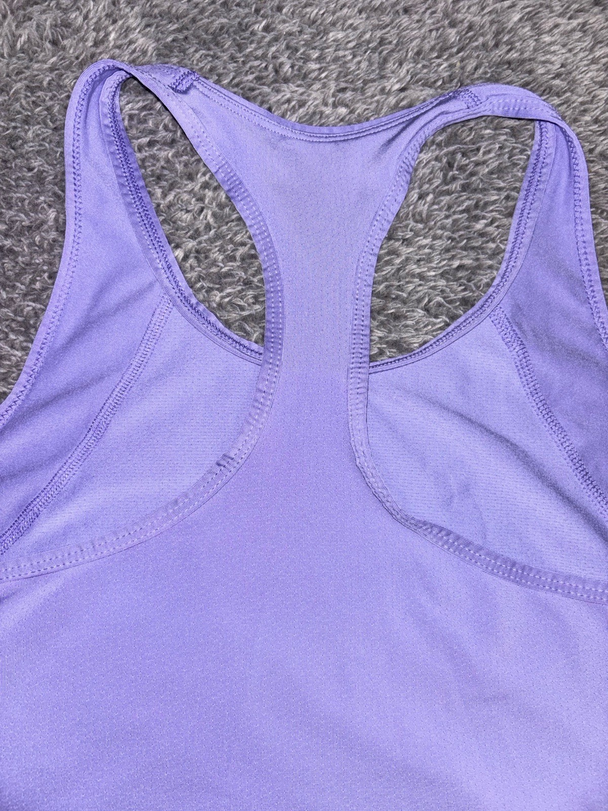 Nike Dri-Fit Women's Purple Racerback Tank Top Size Medium thumbnail 7