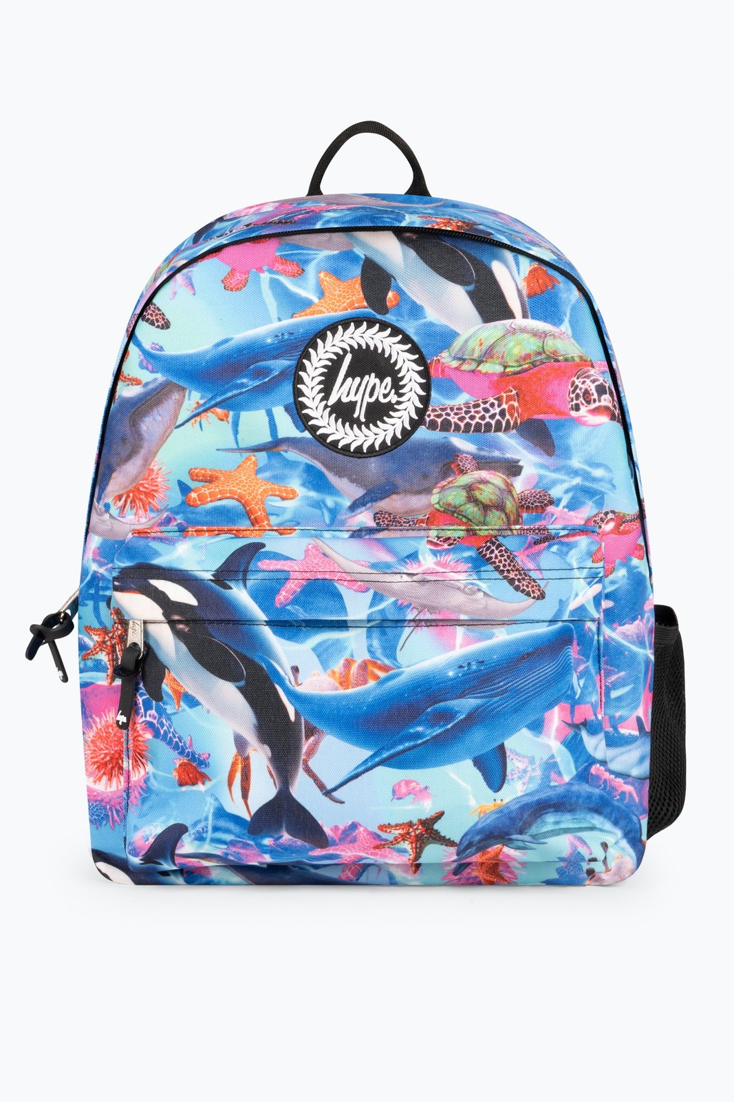 HYPE Kids Blue Sea Life Iconic Backpack School Bag Boys Girls Rucksack