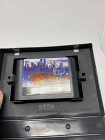 Sega Genesis Super Thunder Blade 1989 Complete in Box with Manual - Tested Works