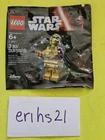 Lego Star Wars: Red Arm C-3PO Minifigure Polybag (5002948) - New Sealed