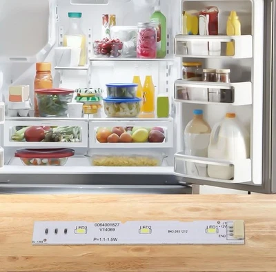 MARKENLOS LED-LICHTLEISTE ERSATZ FÜR HAIER KÜHLSCHRANK MODELL BCD575WDB