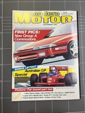 VINTAGE CAR MAGAZINE MODERN MOTOR MANCAVE MUSCLE FORD HOLDEN 1980s MOTOR FALCON