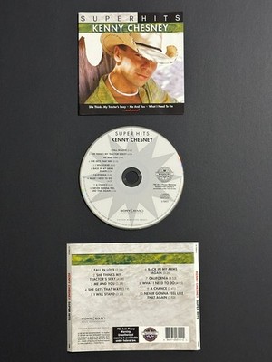Kenny Chesney Super Hits CD 2007 Country Sony BMG Music Hits NO CASE