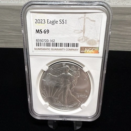 United States Mint American Eagle 2023 1 oz Silver NGC MS 69