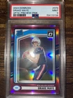 2024 Panini Donruss - Rated Rookie Drake Maye Optic Preview Pink (RC) PSA 9