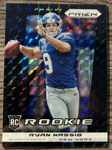 2013 Panini Prizm RYAN NASSIB Black Finite Prizm 1/1 Rookie RC SSP #281 Giants