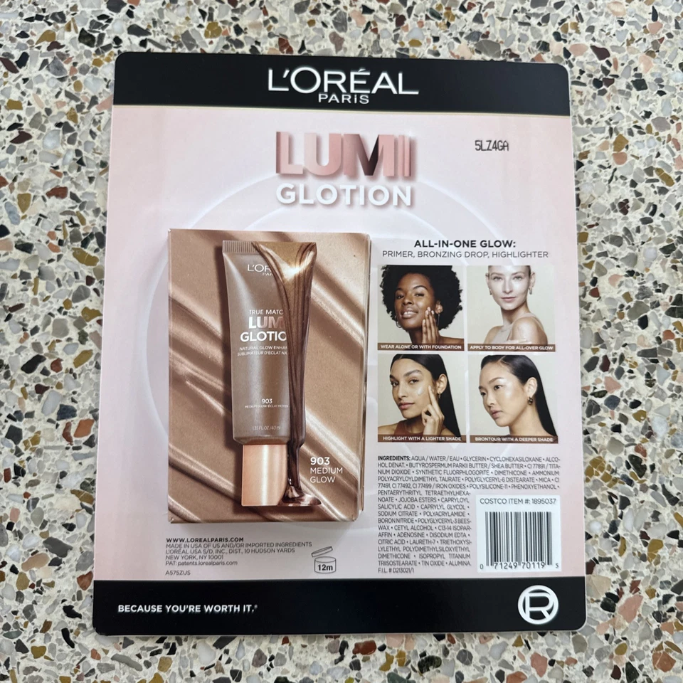 L'oreal True Match Lumi Glotion Glow Enhancer 1.35 Oz 903 Medium Glow 2 pack - Image 2 of 2