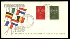 Mayfairstamps Netherlands FDC 1959 Europa Cept Flags First Day Cover aaw_29757