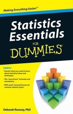 Statistics Essentials For Dummies by Rumsey, Deborah J. 0470618396 FREE Shipping