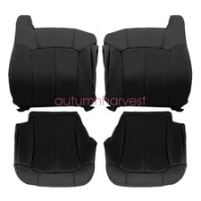 For 1999 2000 2001 2002 Chevy Silverado Suburban Chevy Tahoe Seat Cover Black