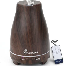 Essential Oil Diffusers 200ML, Remote Control Aromatherapy Diffuser with 7 Co...