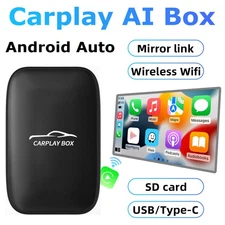 CarPlay Ai Box Wireless Android Auto Adapter Multimedia Video Netflix Youtube+