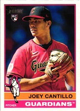 2025 Topps Heritage #104 Joey Cantillo