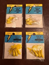 Jerry's Mini Striker Jigs 1/32 oz, Set Of 4, Assorted Color, USA