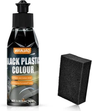 100ML Plastic Restorer, Black Car Trim Renew Protect Faded Trim... 