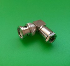  1 PC Right Angle FME Male to BNC Male Adapter - USA Seller