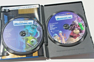 Monsters, Inc. (DVD, 2002, 2-Disc Set, Collectors Edition