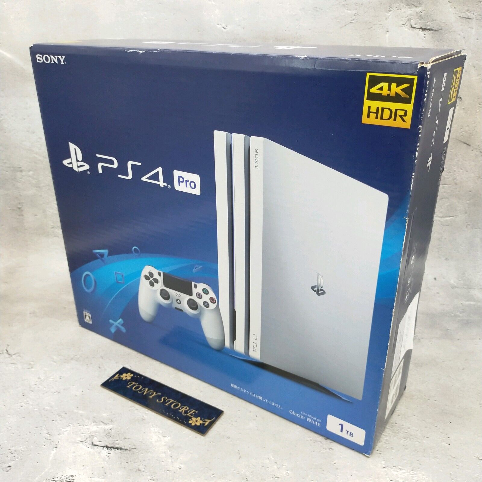 Sony PlayStation 4 Pro 1TB White (PS4) (Renewed)