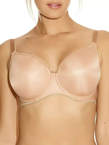 Fantasie FL4520 Smoothing Balcony Wired Unpadded Beige Bra UK 34DD BRAND NEW