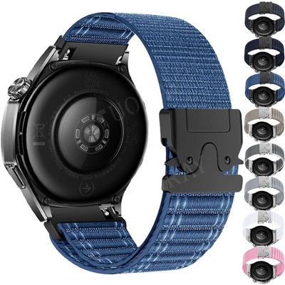 Nylon Armband für Samsung Galaxy Watch 7 6 5 4 3 40/44mm 42/47mm Active 2 S3 S2