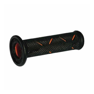 Progrip Motorrad Griffe Straße Universal gelocht 717 Dual Density Orange