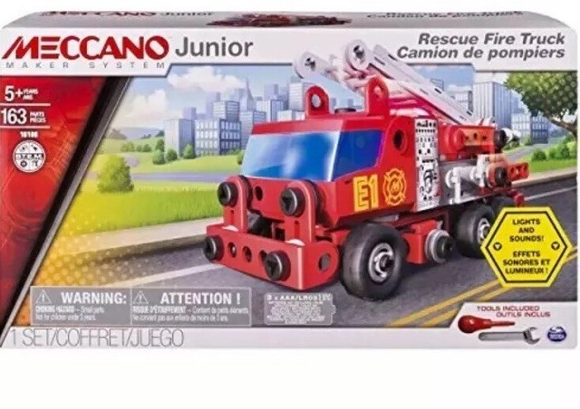 meccano junior fire truck