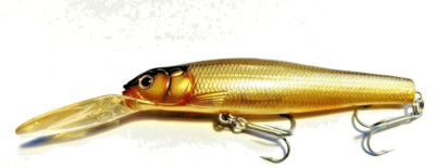 Megabass Live-X Leviathan Wobbler, Crankbait, Kunstköder, 9 cm, Suspending